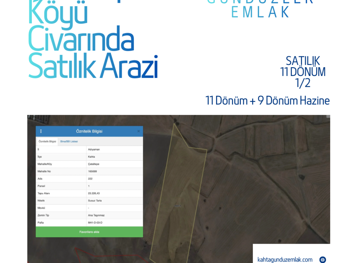 Şahintepe Köyü Civarında 